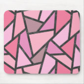 Farbtöne aus Korallenglas Mousepad (Vorne)