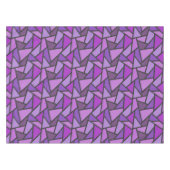 Farbtöne aus lila Glasmuster Tischdecke (Vorderseite (Horizontal))