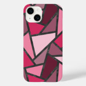 Farbtöne aus rosa Farbglas Case-Mate iPhone Hülle (Rückseite)