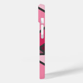 Farbtöne aus rosa Farbglas Case-Mate iPhone Hülle (Rückseite / Links)