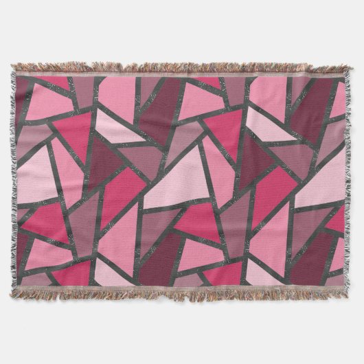 Farbtöne aus rosa Farbglas Decke (Vorderseite)