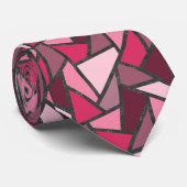 Farbtöne aus rosa Farbglas Krawatte (Gerollt)