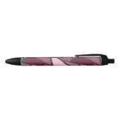 Farbtöne aus rosa Farbglas Kugelschreiber (Oberseite)
