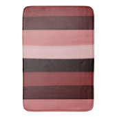 Farbtöne aus rosa Streifen Badematte (Vorderseite Vertikal)