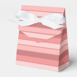Farbtöne aus rosa Streifen Geschenkschachtel
