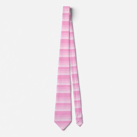 Farbtöne aus rosa Streifen Krawatte (Vorderseite)