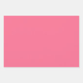 Farbtöne aus rosa Umschlagpapier, Set von 3 Blätte Geschenkpapier Set (Vorderseite 3)