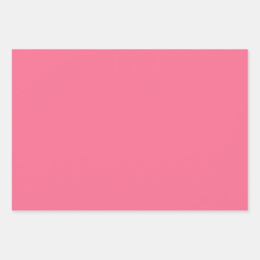 Farbtöne aus rosa Umschlagpapier, Set von 3 Blätte Geschenkpapier Set (Vorderseite 3)