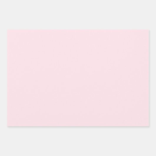 Farbtöne aus rosa Umschlagpapier, Set von 3 Blätte Geschenkpapier Set (Vorderseite)