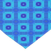 Farbtöne der blauen Tablette Tischdecke (Schrägansicht)