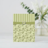 Farbtöne der R.S.V.P.-Karte RSVP Karte (Stehend Vorderseite)