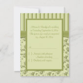 Farbtöne der R.S.V.P.-Karte RSVP Karte (Rückseite)