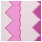 Farbtöne der rosa Herzerreihen Stoff (Muster)