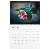 Farbtöne des 12-monatigen rosa Kalenders Kalender (Mär 2027)
