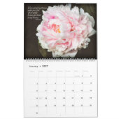 Farbtöne des 12-monatigen rosa Kalenders Kalender (Jan 2027)