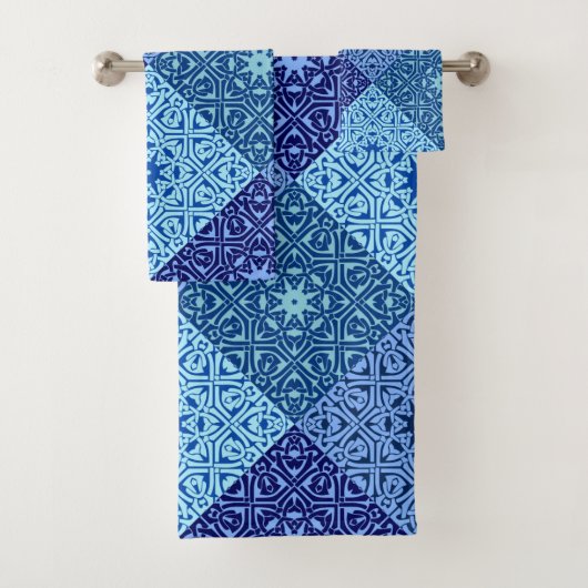 Farbtöne des blauen Set (Insitu)