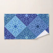 Farbtöne des blauen Set (Handtuch)