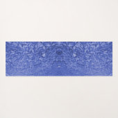 Farbtöne des blauen Vektors Yogamatte (Rückseite (Horizontal))