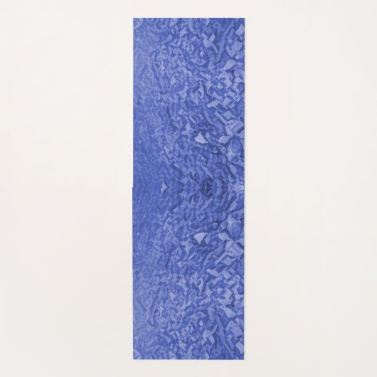 Farbtöne des blauen Vektors Yogamatte (Vorderseite)