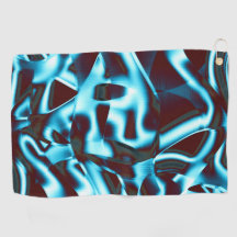 Farbtöne des blauen Zyans auf abstrakten Bändern i