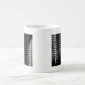 Farbtöne des grauen Punktmusters Kaffeetasse (Mittel)