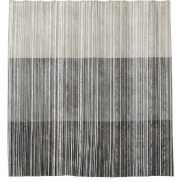 Farbtöne des grauen Streifens Duschvorhang