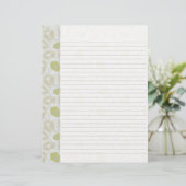 Farbtöne des grünen Retro-Musters Chartreuse (Stehend Vorderseite)