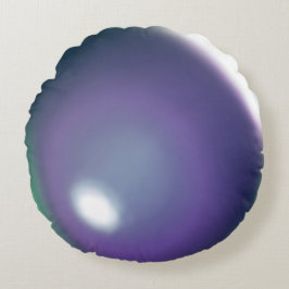 Farbtöne des Lila Ballons Rundkissen Rundes Kissen
