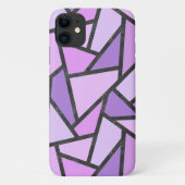 Farbtöne des lilac-farbenen Glasmusters Case-Mate iPhone Hülle (Rückseite)