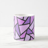 Farbtöne des lilac-farbenen Glasmusters Kaffeetasse (Mittel)