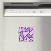 Farbtöne des lilac-farbenen Glasmusters Magnet (In Situ (Geschirrspüler))