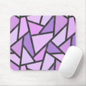 Farbtöne des lilac-farbenen Glasmusters Mousepad (Mit Mouse)
