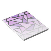 Farbtöne des lilac-farbenen Glasmusters Notizblock (angewinkelt)