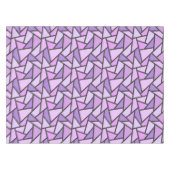Farbtöne des lilac-farbenen Glasmusters Tischdecke (Vorderseite (Horizontal))