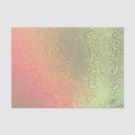 Farbtöne des Papiers "grünes und orangefarbenes Mu Seidenpapier