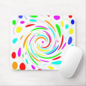 Farbtöne drehen Mousepad (Mit Mouse)