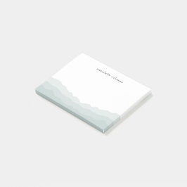 Farbtöne Farbe Grün Ombre Elegant Post-it Klebezettel