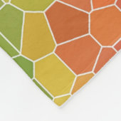 Farbtöne Fleecedecke (Ecke)