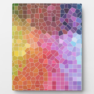 Farbtöne Fotoplatte