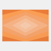 Farbtöne geometrischer Abstrakter Kunst Geschenkpapier Set (Vorderseite 2)