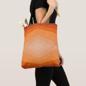 Farbtöne geometrischer Abstrakter Kunst Tasche (Von Nahem)