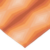 Farbtöne geometrischer Abstrakter Kunst Tischdecke (Schrägansicht)