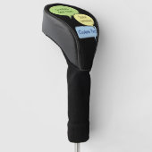 Farbtöne Golf Headcover (angewinkelt)