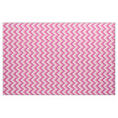 Farbtöne in rosa und weißem Zigzag Zickzack Stoff (Yard (91,4 cm))