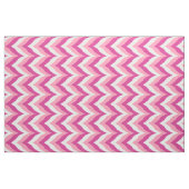 Farbtöne in rosa und weißem Zigzag Zickzack Stoff (Fat Quarter (45,7 x 55,9 cm))