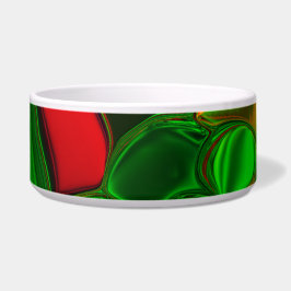 Farbtöne, Kreise und gerundete Formen Napf