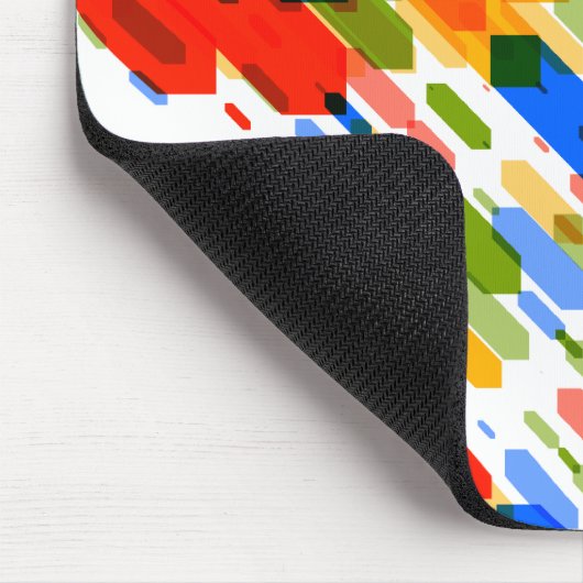 Farbtöne Licht: Rot-Blau-Grün Mousepad (Ecke)