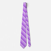 Farbtöne Lila Streifen Krawatte (Vorderseite)