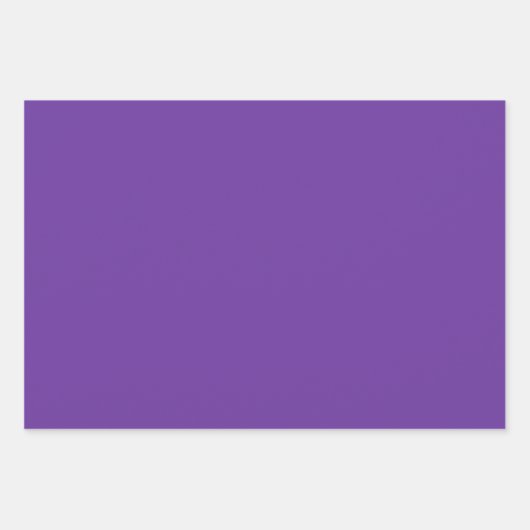 Farbtöne mit Lila, rosa und weißem Muster Geschenkpapier Set (Vorderseite 2)