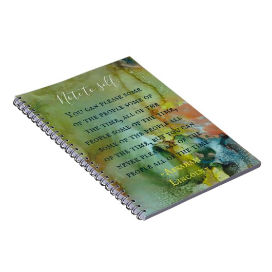 Farbtöne Notizblock (Rechte Seite)